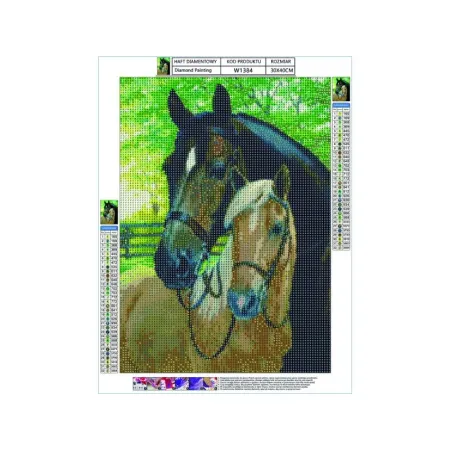 Drewniana Sztaluga Malarska, Stołowa, Trójnożna Malowanie Po Numerach-1644496