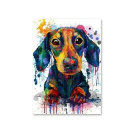 Haft Diamentowy, Obraz, Mozaika Diamentowa Diamond Painting, POŻEGNANIE NA PRZYSTANKU 30x40cm-1644511