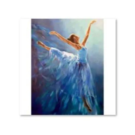 Haft Diamentowy, Obraz, Mozaika Diamentowa Diamond Painting, BALETNICA 30x40cm