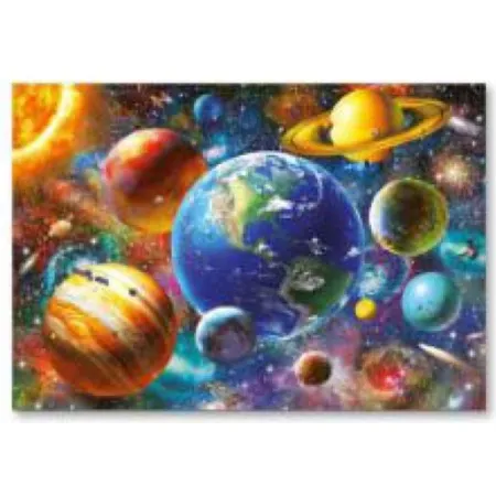 Haft Diamentowy, Obraz, Mozaika Diamentowa Diamond Painting, KOSMOS, UKŁAD SŁONECZNY 40x30cm