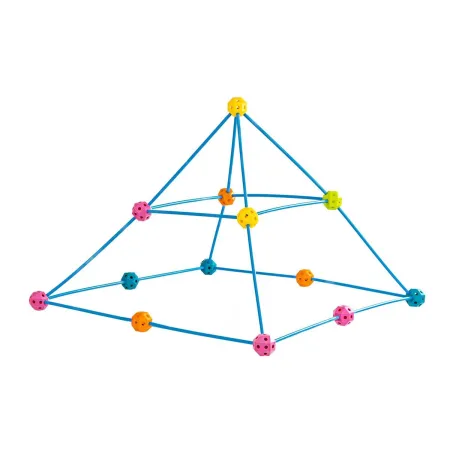 Namiot Baza Fort Słomki Konstrukcyjne, Klocki, Patyczki  ok. 68 Elementów-1644714