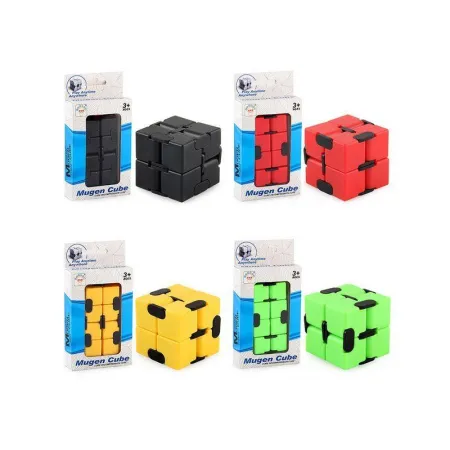 Magiczna Kostka, Antystresowa Układanka, Kolorowe Klocki-1644745