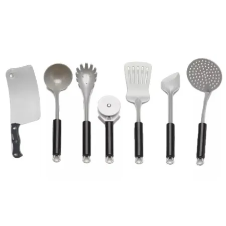 SREBRNY Zestaw Kuchenny Do Gotowania, Garnek, Czajnik, Patelnia, Akcesoria-1644758