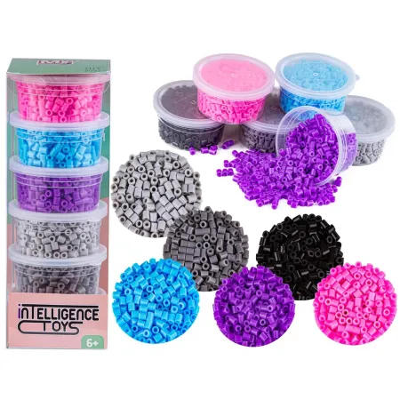 Koraliki Do Prasowania 3000szt, Prasowanki, Do Prasowanek, 6 Kolorów, Zapas KOLOROWE ODCIENIE