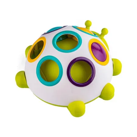 Zabawka Edukacyjna Sensoryczna - Kolorowy Chrząszcz Finger Ball ŻÓŁW-1644830
