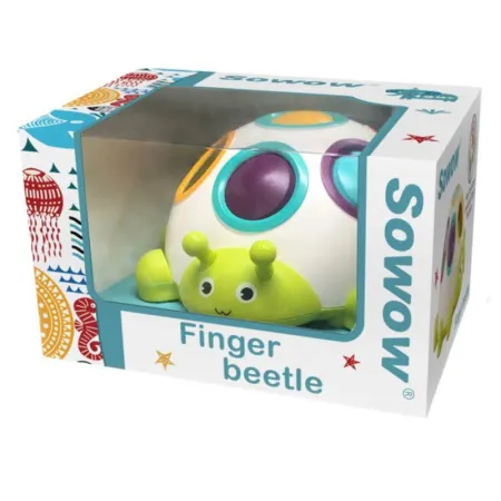 Zabawka Edukacyjna Sensoryczna - Kolorowy Chrząszcz Finger Ball ŻÓŁW-1644834