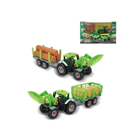 TRAKTOR Z NACZEPĄ Do Rozkręcania, CIĄGNIK Wkrętarka 52 EL.-1644967