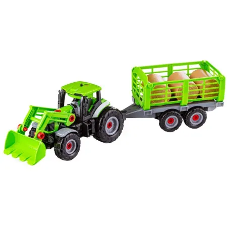 TRAKTOR Z NACZEPĄ Do Rozkręcania, CIĄGNIK Wkrętarka 52 EL.-1644969