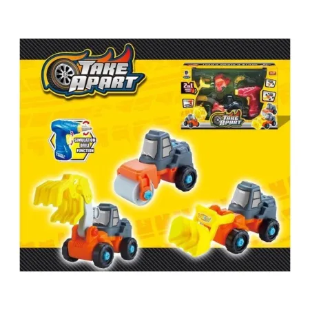 KOPARKA, SPYCH, WALEC do rozkręcania i skręcania, 3w1, Wkrętarka-1644987