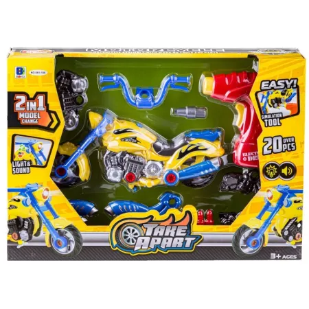 MOTOCYKL do rozkręcania i skręcania, Motor Do Tuningu Wkrętarka Auto-1644995