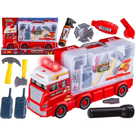 Zestaw Strażaka, Wóz Strażacki + Akcesoria