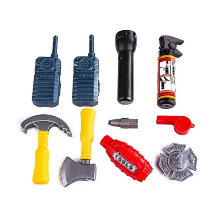 Zestaw Strażaka, Wóz Strażacki + Akcesoria-1645036