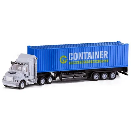 Zestaw 3 Ciężarówek, Samochód Ciężarowy + Naczepa, TIR - 3 Sztuki-1645079