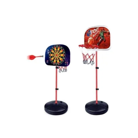 Zestaw Gier 2w1 Koszykówka Dart Rzutki 166cm-1645081