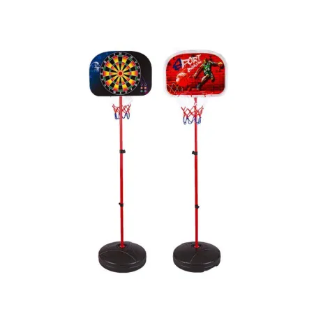 Zestaw Gier 2w1 Koszykówka Dart Rzutki 166cm-1645082