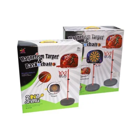 Zestaw Gier 2w1 Koszykówka Dart Rzutki 166cm-1645090