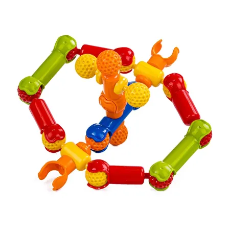 Kolorowe Klocki Konstrukcyjne Szkielet 40 Elementów-1645097