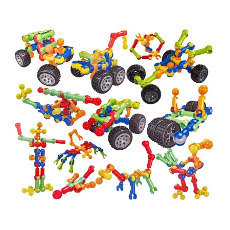 Kolorowe Klocki Konstrukcyjne Szkielet 40 Elementów-1645102