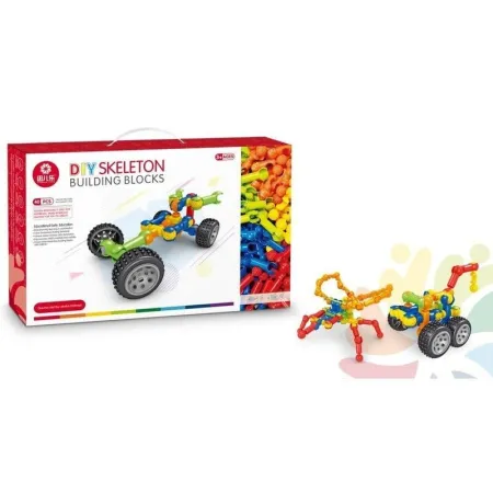 Kolorowe Klocki Konstrukcyjne Szkielet 40 Elementów-1645103