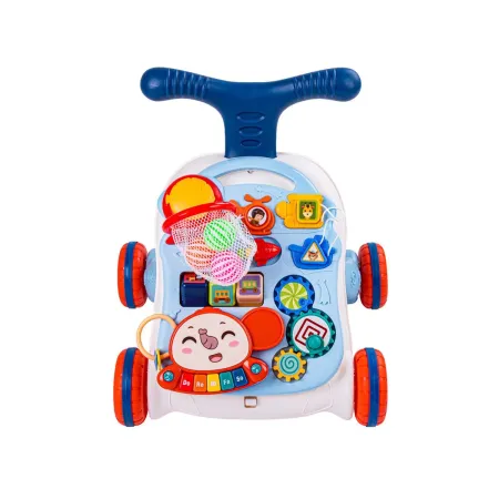 Chodzik Edukacyjny, Muzyczny Pchacz, Stolik BIAŁO-BŁĘKITNY-1645183