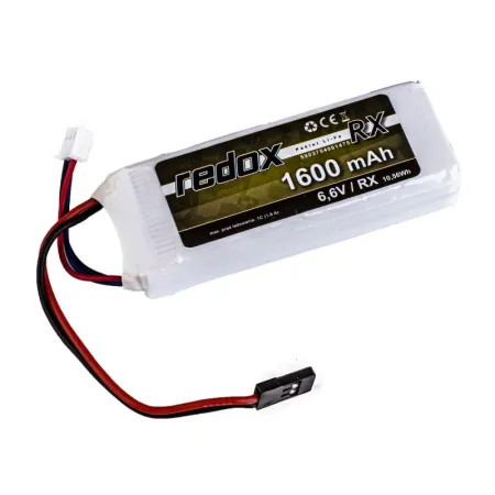 Pakiet Redox LiFe 1600 mAh 6,6V RX (JR)
