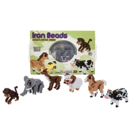 Prasowanka, Koraliki Do Prasowania, Zestaw ZWIERZĘTA 3D 3000 Sztuk-1645333