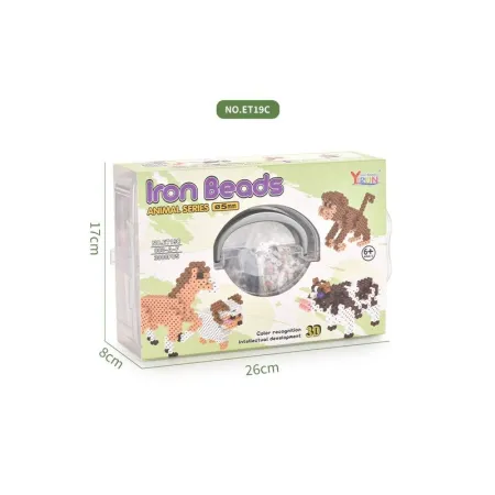 Prasowanka, Koraliki Do Prasowania, Zestaw ZWIERZĘTA 3D 3000 Sztuk-1645335