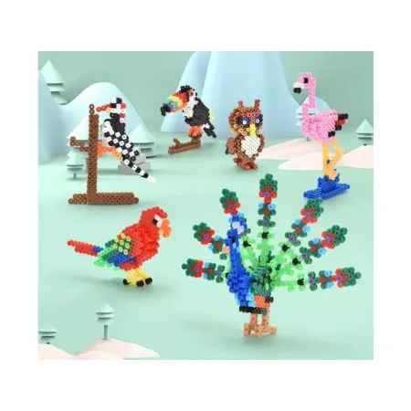 Prasowanka, Koraliki Do Prasowania, Zestaw PTAKI 3D 3000 Sztuk-1645343