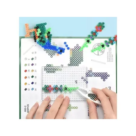 Prasowanka, Koraliki Do Prasowania, Zestaw PTAKI 3D 3000 Sztuk-1645344