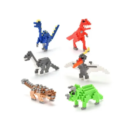 Prasowanka, Koraliki Do Prasowania, Zestaw DINOZAURY 3D 3000 Sztuk-1645351