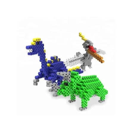 Prasowanka, Koraliki Do Prasowania, Zestaw DINOZAURY 3D 3000 Sztuk-1645356