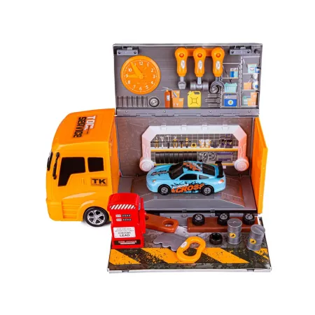 Ciężarówka, Warsztat Samochodowy + Narzędzia 36 Elementów Samochód Auto-1645373