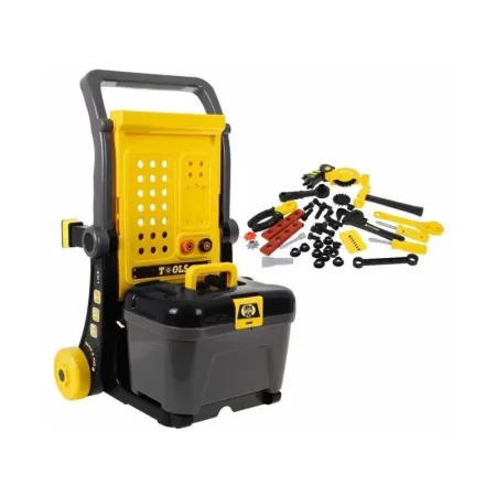 Warsztat Stolarski + Narzędzia 3w1 Skrzynka, Wózek, Stolik Przecena 1-1645462