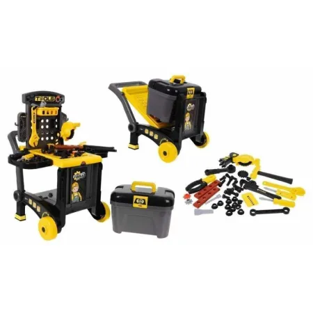 Warsztat Stolarski + Narzędzia 3w1 Skrzynka, Wózek, Stolik Przecena 1-1645463