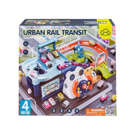 Interaktywny Tor Przeszkód + Pojazdy, Zjazd Samochodowy + Kierownica-1645477