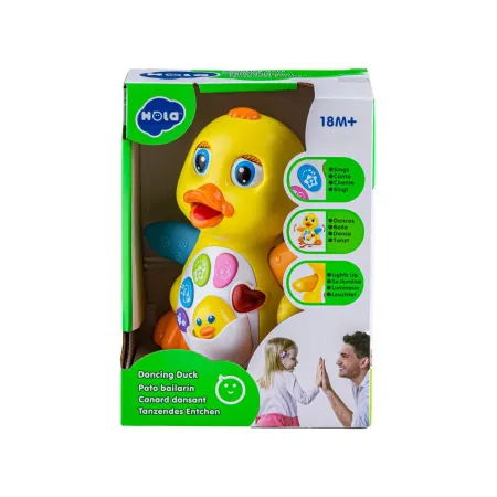 Interaktywna Kaczka Jeżdżąca Tańcząca Kaczuszka Edukacyjna-1645657