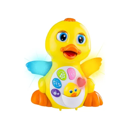 Interaktywna Kaczka Jeżdżąca Tańcząca Kaczuszka Edukacyjna-1645658