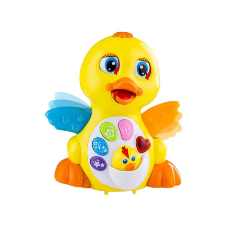 Interaktywna Kaczka Jeżdżąca Tańcząca Kaczuszka Edukacyjna-1645659