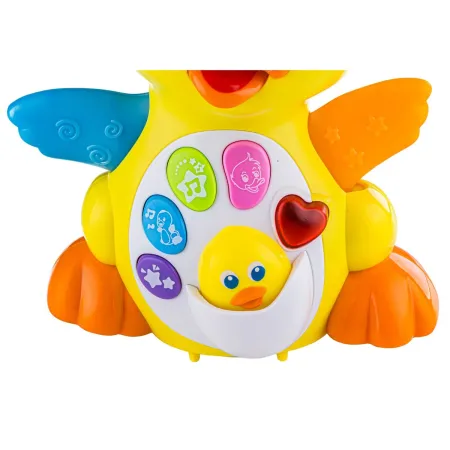 Interaktywna Kaczka Jeżdżąca Tańcząca Kaczuszka Edukacyjna-1645662