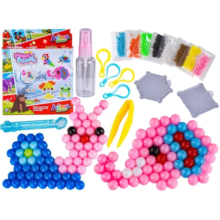 Koraliki Wodne ZWIERZĘTA Zestaw Akcesoria