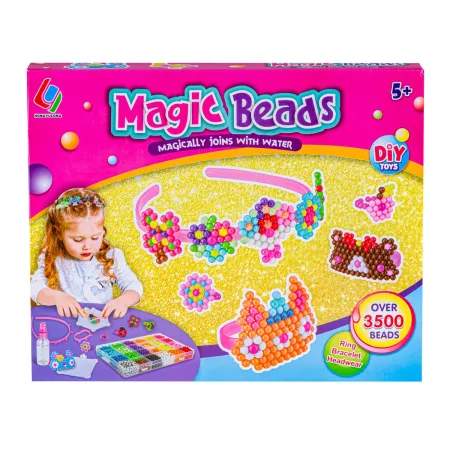 Koraliki Wodne Zestaw Do Tworzenia Biżuterii Akcesoria 3500 Koralików-1645780