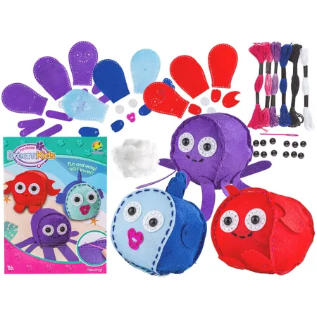 Zestaw Kreatywnych Wyszywanek Do Szycia Maskotek Poduszek Zwierzęta Morskie Maskotka Poduszka