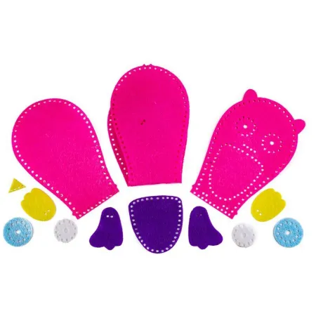 Zestaw Kreatywny Wyszywanek Do Szycia Maskotek Poduszek Zwierzęta Leśne Poduszka Maskotka-1645823