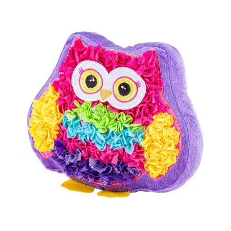 Zestaw Kreatywny Wyszywanka  Poduszka Pluszowa Maskotka Do Szycia DIY SOWA-1645831