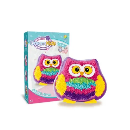 Zestaw Kreatywny Wyszywanka  Poduszka Pluszowa Maskotka Do Szycia DIY SOWA-1645839