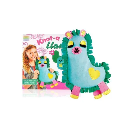 Zestaw Kreatywny Wyszywanka Poduszka Pluszowa Maskotka Do Szycia DIY LAMA-1645848