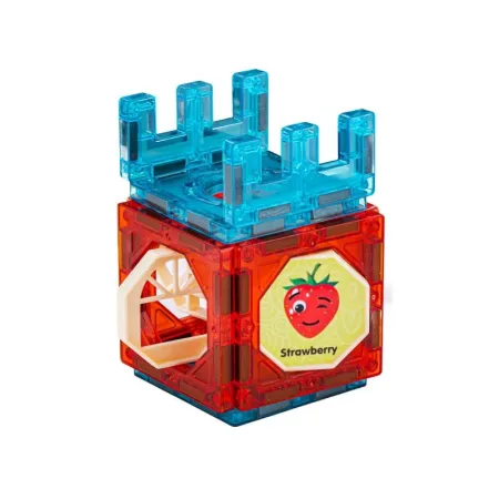 Świecące Klocki Magnetyczne, Tor Kulkowy Dla Kulek 129 Elementów Kulodrom-1645972