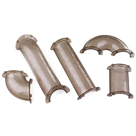 Świecące Klocki Magnetyczne, Tor Kulkowy Dla Kulek 129 Elementów Kulodrom-1645977