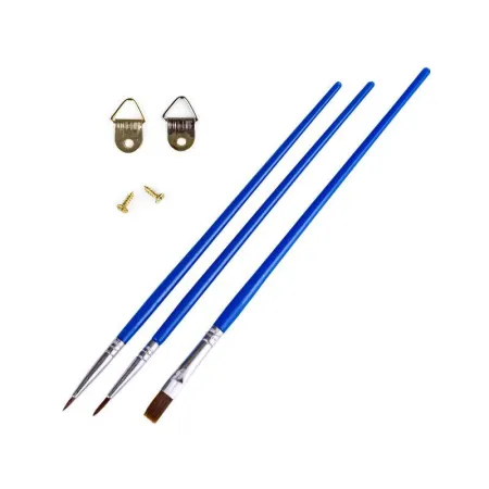 OBRAZ MALOWANIE PO NUMERACH RAMA 40x50cm RÓŻOWE FLAMINGI-1646069