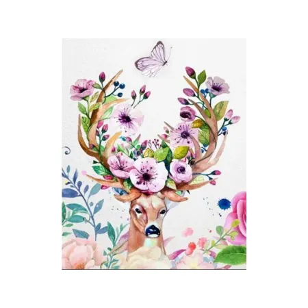 Haft Diamentowy, Obraz, Mozaika Diamentowa Diamond Painting, JEŻYK NA LISTKU 30x30cm-1646267